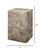 Modern Vale Side Table, Sand Grey Veneer For Sale - Image 3 of 5