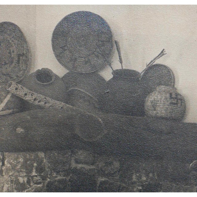 Early Black and White Still Life Photograph of an Interior Fireplace Hearth, 1937 For Sale - Image 10 of 11