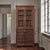 19th Century Louis Philippe Walnut Bookcase is a handsome and well-proportioned bookcase in richly figured walnut,...