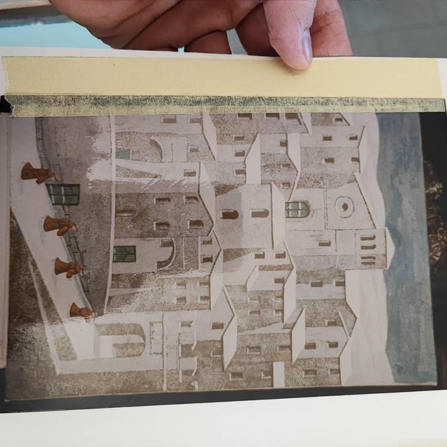 Proietti Norberto, Untitled, 1990s, Acrylic on Drawing, Framed For Sale - Image 11 of 12