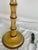 Wood 1950's Faux Bamboo Floor Lamp With Table For Sale - Image 7 of 11