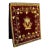 Mid 19th Century French Embroidered Chalice Hard Cover Veil For Sale