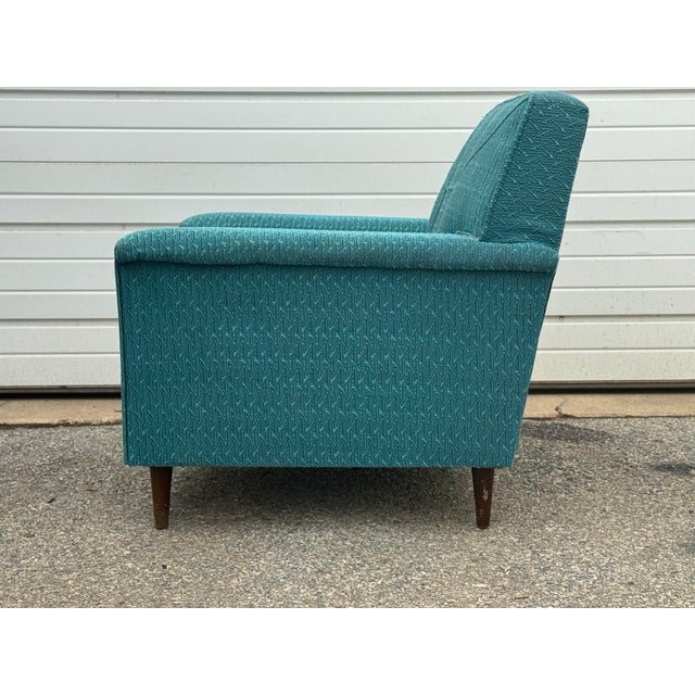 Vintage Mid-Century Modern Kroehler Style Club Chair For Sale In Philadelphia - Image 6 of 12
