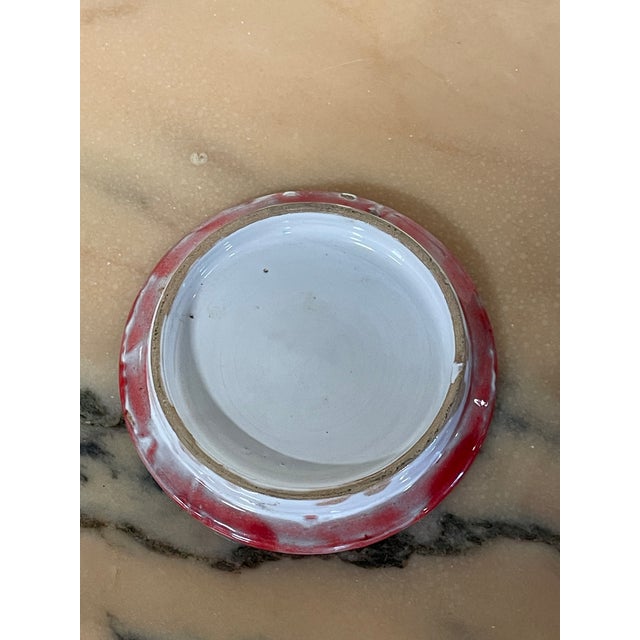 Mid-Century Modern Glazed Ceramic Container with Lid from Elio Schiavon, Italy, 1970s For Sale - Image 3 of 9