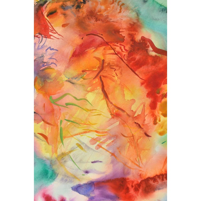 Malda Muizule, Nude Masquerade Ball, 1980s, Watercolor For Sale - Image 4 of 9