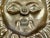 Vintage Brass Sun Face Door Stopper, 1970s For Sale - Image 11 of 12
