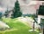 This brilliant original signed watercolor by David Beynon Pena shows three children planning an adventure on an island.