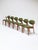 Model 42 Dining Chairs in Teak and Green Fabric by Kai Kristiansen for Schou Andersen, Denmark, 1960s, Set of 6 For Sale - Image 15 of 15