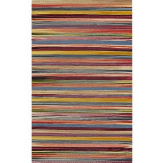 Handwoven Swedish Style Area Rug 2'5"×3'9" For Sale