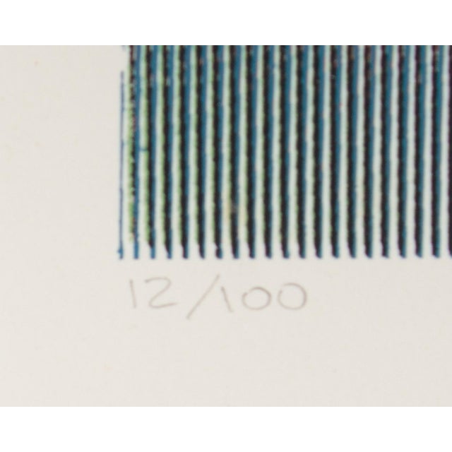 1960s 1964 Limited Edition Serigraph Print by Carlos Cruz-Diez For Sale - Image 5 of 8