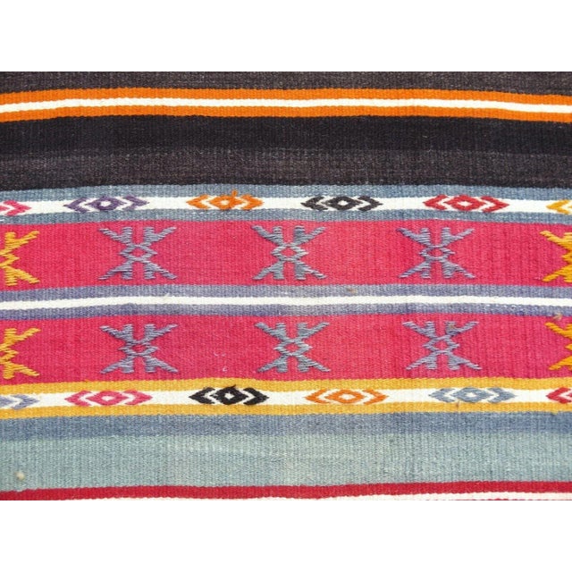 1960s Vintage Turkish Handknotted Runner Rug - 23"x99" For Sale In Raleigh - Image 6 of 12