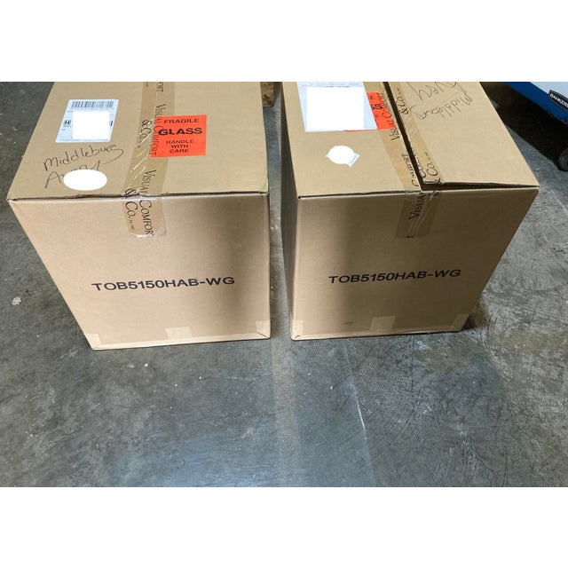 Visual Comfort Thomas O'Brien Tob 5150hab-Wg Milton Road Flush Mount Ceiling Light in Hand-Rubbed Antique Brass – 14" For Sale - Image 14 of 18