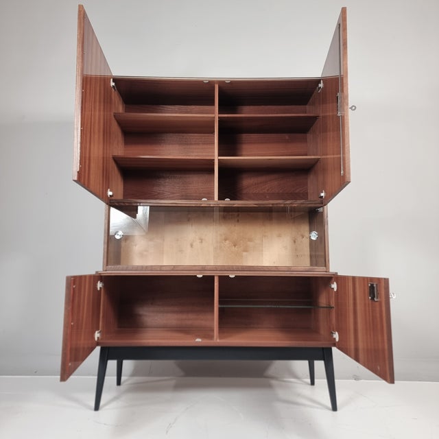 Wood Vintage Sideboard in Ash, 1970s For Sale - Image 7 of 15