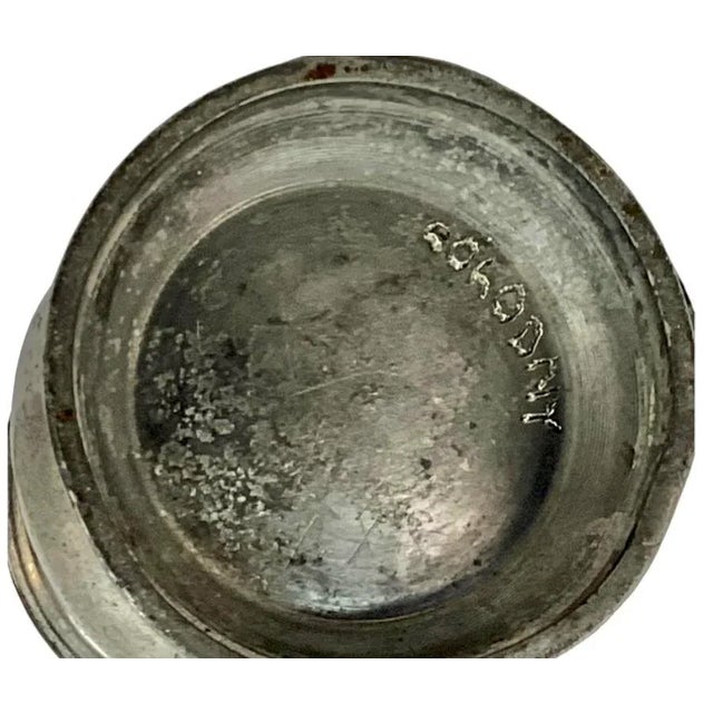 Set of Four Yates & Birch English Pewter Graduated Pitchers For Sale In Tampa - Image 6 of 10