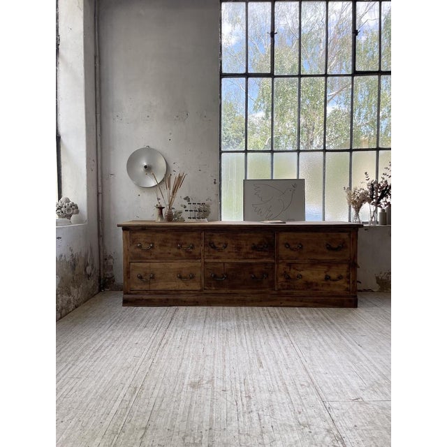 Silky Walnut Sideboard, 1950s For Sale - Image 6 of 18