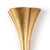 Lillian sconce is an Art Deco charmer. Its trumpet-style silhouette and gilded finish supplies glamour with a vintage feel...