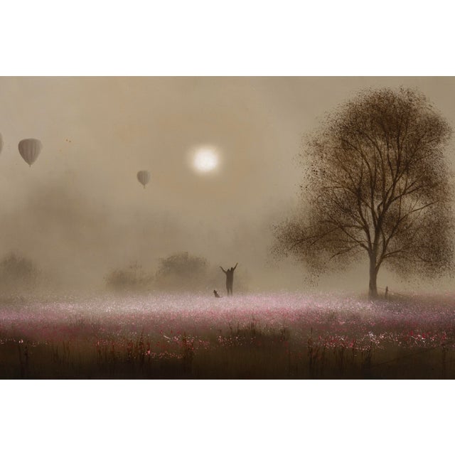 Textile John Waterhouse a Time to Treasure Signed Contemporary Realism Oil Painting For Sale - Image 7 of 9