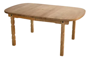 Vintage Extendable Dining Table by Henning Kjærnulf, 1960s