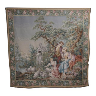 High Quality French Made Needlepoint Tapestry For Sale