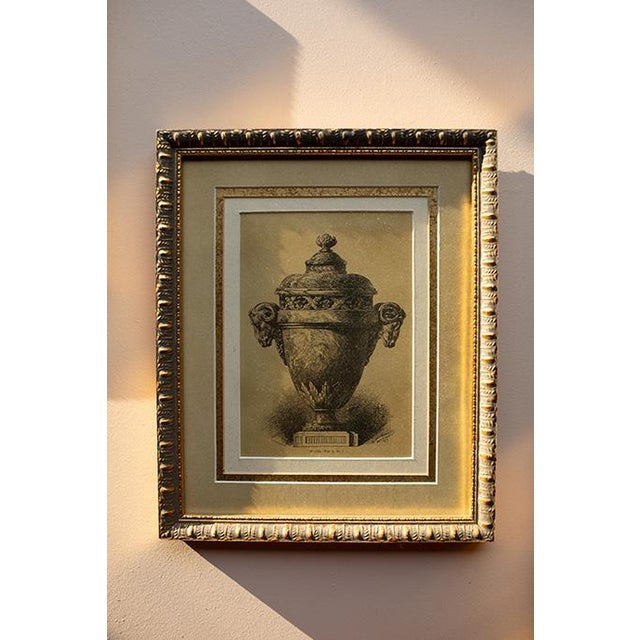 Vintage Neoclassical Gilded Framed Prints by c.h. Kreutzberger – Set of 4 For Sale - Image 10 of 15