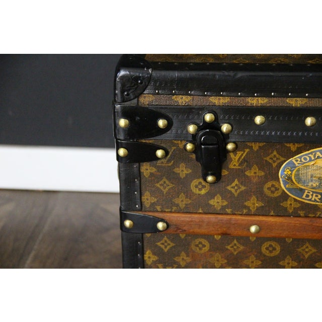 Monogrammed Trunk by Louis Vuitton For Sale - Image 3 of 18