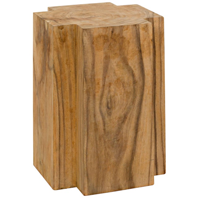 Paying remarkable attention to the design imparted by the wood's natural grain, artisans expertly hand-carve teak to...