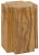 Paying remarkable attention to the design imparted by the wood's natural grain, artisans expertly hand-carve teak to...