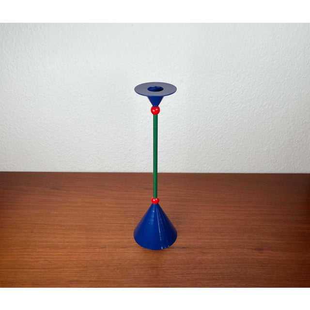 Vintage Metal Candleholder, 1980s For Sale - Image 11 of 11
