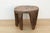 Wood Vintage African Geometric Nupe Carved Stool For Sale - Image 7 of 9