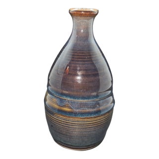 Vintage Handcrafted Art Pottery, Signed For Sale