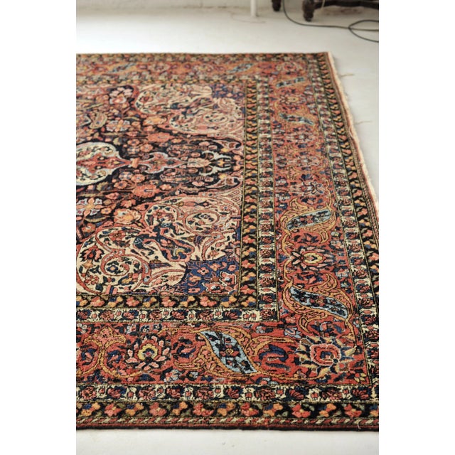 1930s Rug, 9.7 x 15.3 For Sale In Milwaukee - Image 6 of 11
