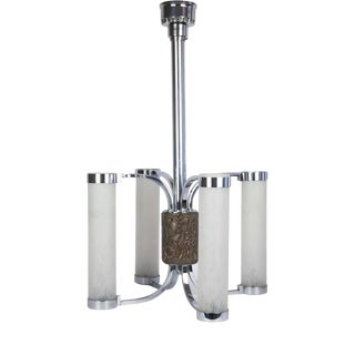 Vintage Art Deco Ceiling Lamp For Sale