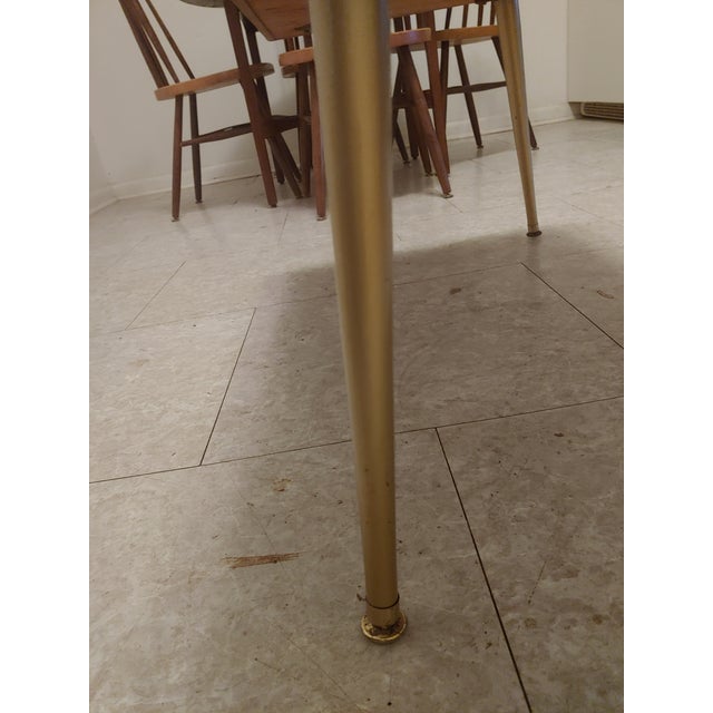 1960s Mid-Century Modern Custom Abstact Tile Top Coffee Table Made in Brazil For Sale In New York - Image 6 of 7