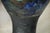 Art Deco Studio Ceramic Vase with Cobalt Blue Glaze and Tapered Foot For Sale - Image 3 of 12