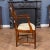 Brown Tall Sweet Heart Arm Chair For Sale - Image 8 of 13