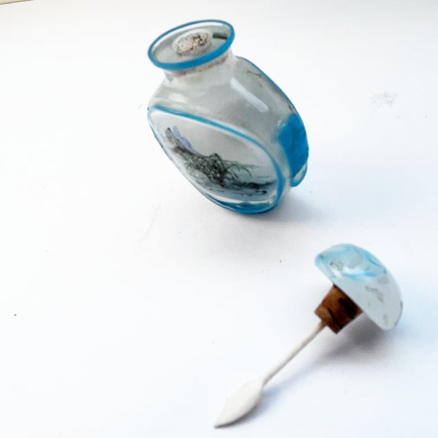 Antique Hand-Painted Japanese Parfum Flacon For Sale - Image 4 of 8