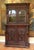 Brown Antique Victorian Country Oak Bookcase with Carved Faces and Lions, 1860 For Sale - Image 8 of 18