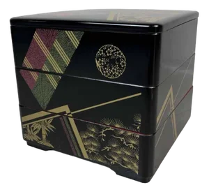 Decorated Jūbako, 1970s, Set of 4