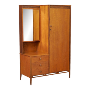 Mid Century Gentleman's Armoire by Symbol Furniture