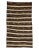 Textile Brown & Ivory Striped Goat Hair Kilim Rug For Sale - Image 7 of 7