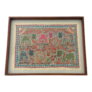 Madhubani Folk Art Painting From India