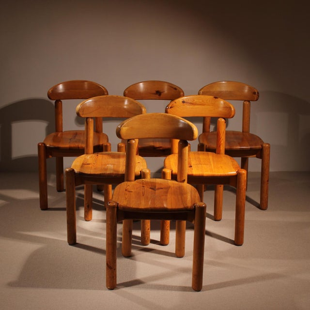 Dining Chairs in Pinewood, Italy, 1980s, Set of 6 For Sale - Image 13 of 13