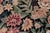 Shabby Chic Square 1990's Pak-Persian Black/Black Wool Rug - 8'2'' X 8'3'' For Sale In New York - Image 6 of 9