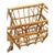 Vintage Bent Rattan Bamboo 12-Bottle Wine Rack - Coastal Boho For Sale - Image 10 of 12
