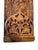 Brown Vintage Hand-Carved Indian Rosewood (Sheesham) Folding Book Stand / Lectern With Intricate Floral Carvings For Sale - Image 8 of 10