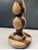 Vintage Danish-Modern Studio Craft Two-Tone Hand-Turned Wood Table Lamps - a Pair For Sale - Image 15 of 16