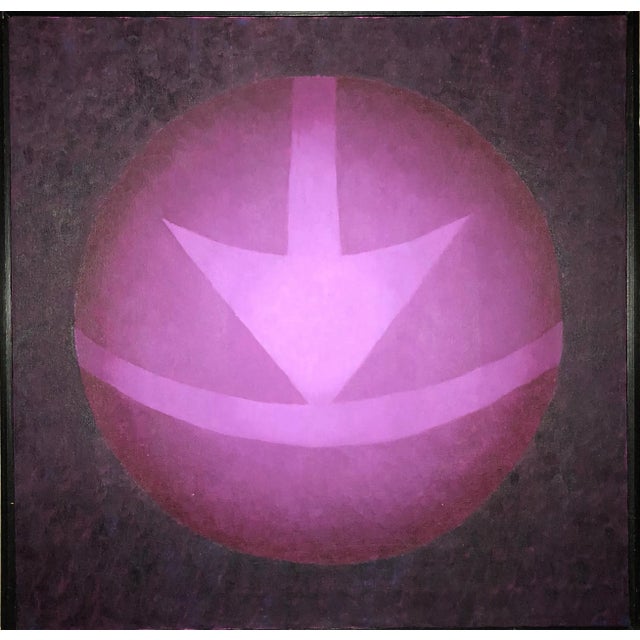 Paul Brach, Ahola 13 Oil on Canvas Geometric Painting New York School Abstract Expressionist, 1992 For Sale