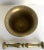 19th Century Solid Brass Mortar and Pestle Set For Sale - Image 4 of 8