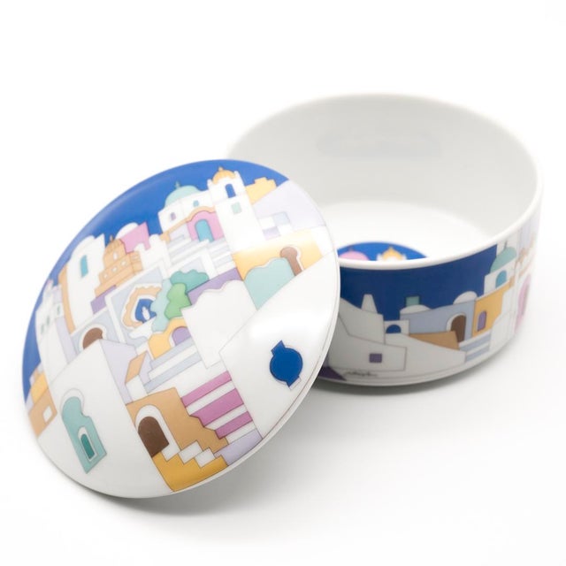 1990s A Day in Morocco Collectors Box No. 8 by Gisela Müller-Behrendt for Rosenthal, Germany, 1980s For Sale - Image 5 of 10