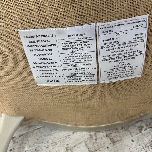 Contemporary Child Size Versailles Canopy Chair Restoration Hardware For Sale - Image 10 of 12